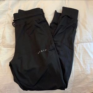 NVGTN jet black joggers